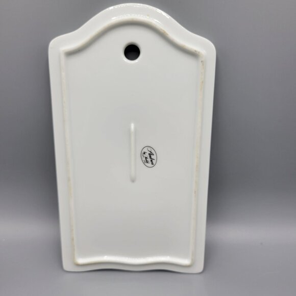 Andrea By Sadek Ceramic Floral Fruit Design Cutting Board Wall Hanging Home Deco - Picture 6 of 10